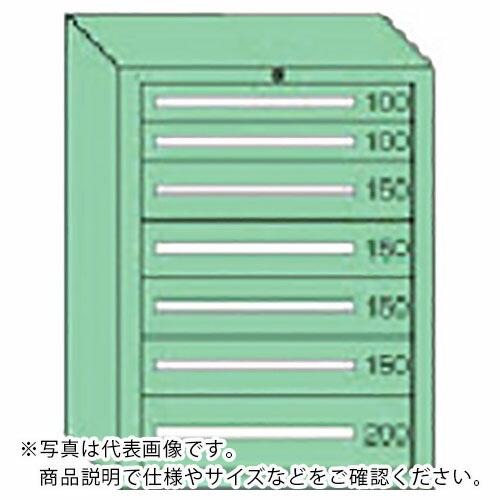 OS デラックス重量キャビネット 間口811×奥行557×高さ1081mm(若草色) ( DX100...