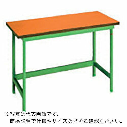 OS 中量作業台 木製天板 間口1200×奥行750×高さ750mm ( NBW1270 )