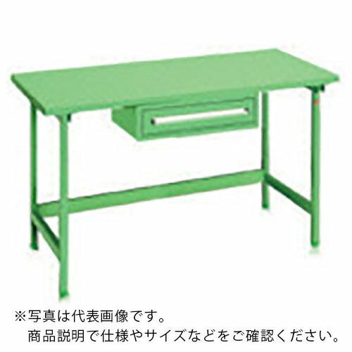OS 中量作業台 スチール天板 間口1200×奥行750×高さ750mm 引出し付き ( NBS12...