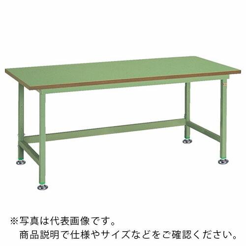 OS 中量作業台 ロンリウム天板 間口1200×奥行750×高さ750mm ( NBL1270 )