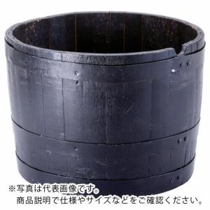 ハセガワ ウイスキー樽プランター 椀型 ブラック ( H-60 ) 長谷川工業(株) (メーカー取寄)｜orangetool