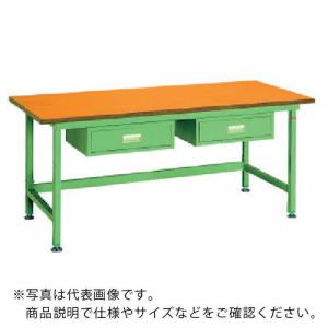 OS 中量作業台 木製天板 間口1800×奥行750×高さ750mm 引出し付き ( NBW1874 )｜orangetool