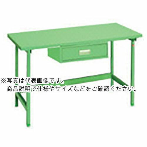 OS 中量作業台 スチール天板 間口1200×奥行750×高さ750mm 引出し付き ( NBS12...