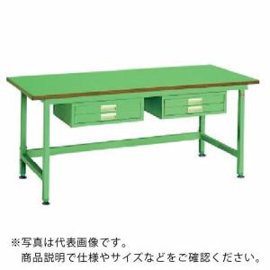 OS 中量作業台 ロンリウム天板 間口1800×奥行750×高さ750mm 引出し付き ( NBL1876 )｜orangetool