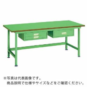 OS 中量作業台 ロンリウム天板 間口1800×奥行750×高さ750mm 引出し付き ( NBL1877 )｜orangetool