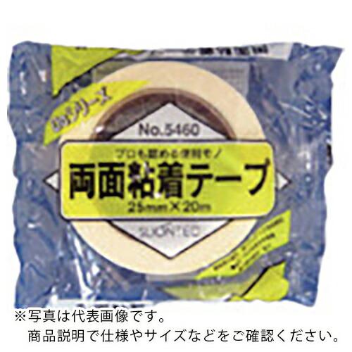 SLIONTEC 紙両面粘着テープ25mm ( 546000-00-25X20 ) (60巻セット)...