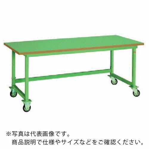 OS 移動式作業台 ロンリウム天板(厚み31mm) 間口1800×奥行750×高さ752mm ( N...