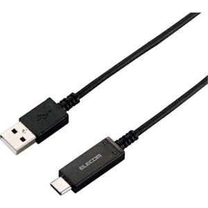 ELECOM USB2.0ケーブル(温度検知機能付き、A‐C) 温度検知機能付 1.8m ブラック ( MPA-AC18SNBK )｜orangetool