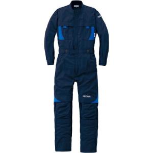 AUTO-BI レカロつなぎ服8620-001ネイビーブルー-3L ( 8620-001-3L )｜orangetool