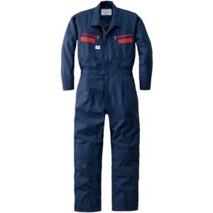 AUTO-BI つなぎ服1180-001ネイビーブルー-4L ( 1180-001-4L ) 山田辰(株)｜orangetool