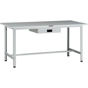 TRUSCO 軽荷重作業台(200kg)AO型 1500X750XH740 薄型1段引出付 ホワイト色 ( AOR-1575UDK1 ) トラスコ中山(株)｜orangetool