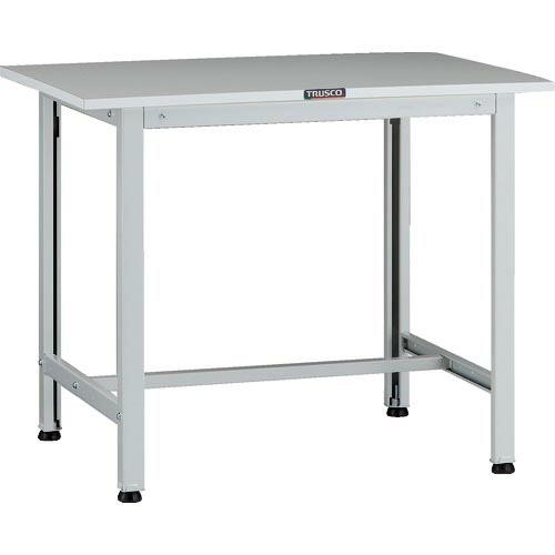 TRUSCO 軽荷重作業台(200kg)AO型 900X600XH740 基本タイプ ホワイト色 (...