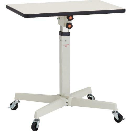 TRUSCO ローハイシステムテーブル フリーロック式 600X450 車輪付 ( LH-F601M...