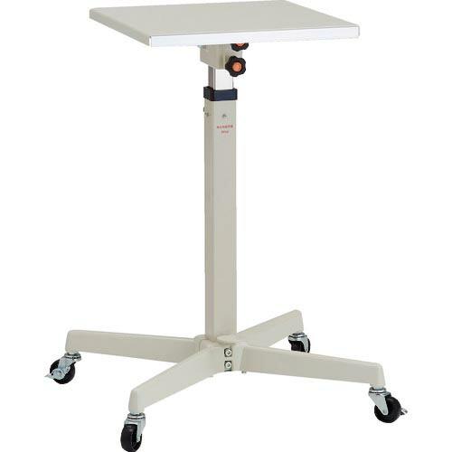 TRUSCO ローハイシステムテーブル フリーロック式 400x400mm 車輪付 ( LH-F14...