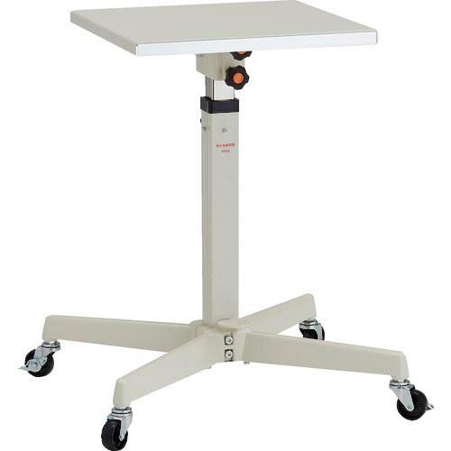 TRUSCO ローハイシステムテーブル フリーロック式 400x400mm 車輪付 ( LH-F40...