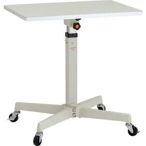 TRUSCO ローハイシステムテーブル フリーロック式 400x600mm 車輪付 ( LH-F60...