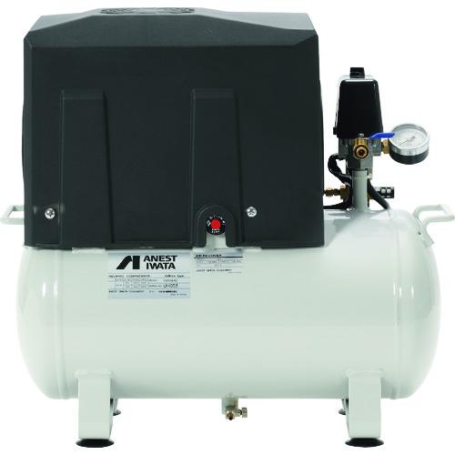 アネスト岩田 レシプロコンプレッサー(オイルフリー) 50/60Hz 0.4kW 三相200V ( ...
