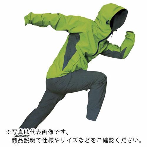 トオケミ ストレッチレインスーツ ライム3L ( 7900-R-3L )