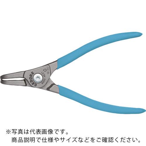 GEDORE 面接触スナップリングプライヤー 軸用曲型 8000 AE01 10‐25mm ( 29...