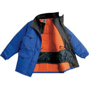 サンエス 冷凍庫用防寒コート ブルー色 LLサイズ ( BO8000-4-LL ) (株)サンエス (メーカー取寄)｜orangetool