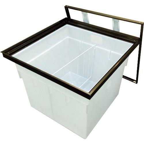 YPC 点検口 床下収納庫 600深型 ブロンズ色 616×616×高さ463mm ( 6001BD...