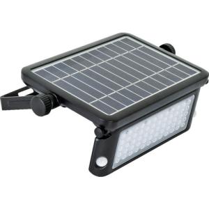 NICHIDO ソーラーLEDセンサーライト エコフラッシュ10W ( SOL-10PIR-60K ) 日動工業(株)｜orangetool