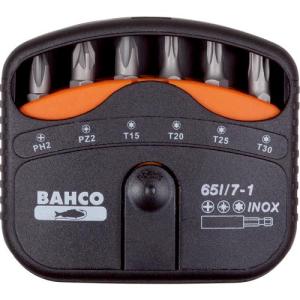 BAHCO 片頭ドライバービットセット 7本 ( 65I/7-1 ) スナップオン・ツールズ(株)｜orangetool