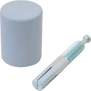 NewHikari ポイント戸当 コンクリート床用 グレー ( SH-TP45C-G ) (10Sセット) 清水(株) (メーカー取寄)｜orangetool