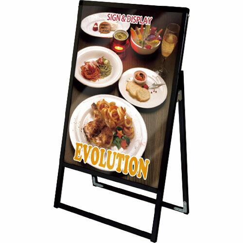 TOKISEI ブラックバリウススタンド看板 アクリルタイプ B1片面 ( BVASKACB1K )...