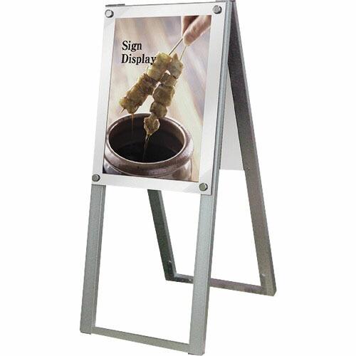 TOKISEI ポスター用スタンド看板 A3縦ハイ両面ホワイト  ( PSSKA3THRW )
