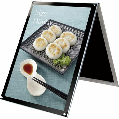 TOKISEI ポスター用スタンド看板 B1ロウ両面ブラック  ( PSSKB1LRB )