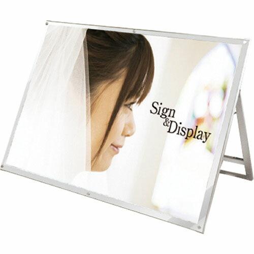 TOKISEI ポスター用スタンド看板 B0横ロウ片面ホワイト  ( PSSKB0YLKW )