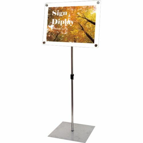 TOKISEI パネルスタンド インフォメーションアクリルスタンド150 A3横ホワイト ( INF...