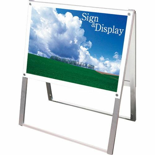 TOKISEI ポスター用スタンド看板 B2横両面ホワイト ( PSSKB2YRW ) (メーカー取...