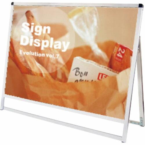 TOKISEI バリウススタンド看板 アクリルタイプ B1横ロウ片面 ( VASKACB1YLK )...