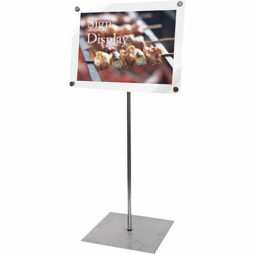 TOKISEI パネルスタンド インフォメーションアクリルスタンド80 A3横ホワイト ( INFA...