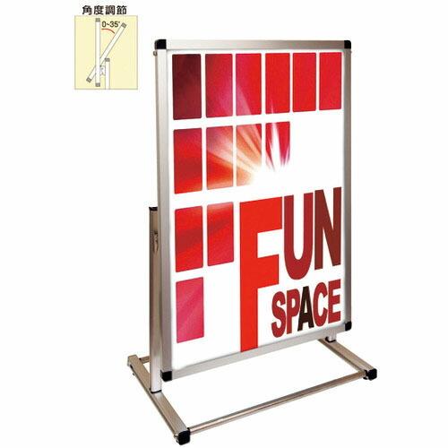 TOKISEI フロアバリウススタンドI型アクリルタイプ B2縦ロウ ( FVAIACB2TL ) ...