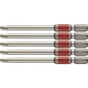 【SALE価格】VESSEL 剛彩ビット 5本組 (片頭) アソート+2×82mm ( GS5P2082D ) (株)ベッセル｜orangetool