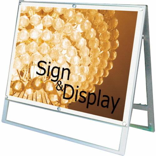 TOKISEI ポスター用スタンド看板 B1横ロウ両面ホワイト ( PSSKB1YLRW ) (メー...