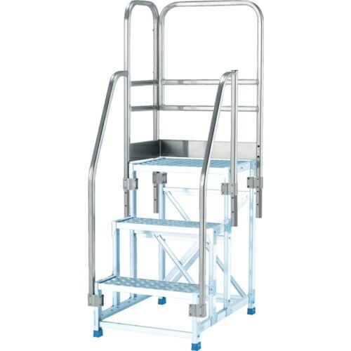 アルインコ 作業台CSBC-S用片側開口手すりセット  ( CSBT39GL )