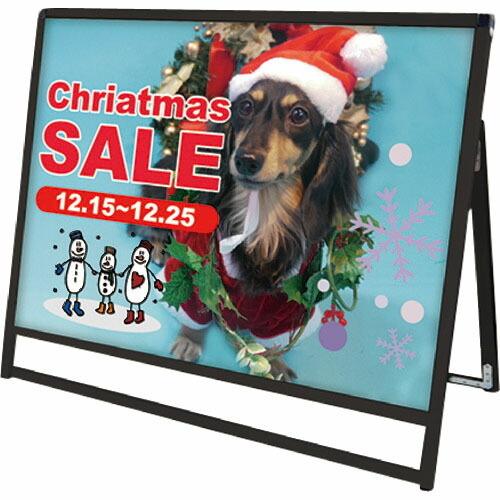 TOKISEI ブラックバリウススタンド看板 アクリルタイプ A0横ロウ片面 ( BVASKACA0...