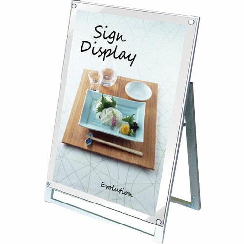 TOKISEI ポスター用スタンド看板 A1ロウ片面ホワイト ( PSSKA1LKW ) (メーカー...