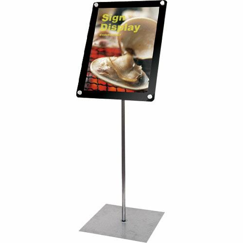 TOKISEI パネルスタンド インフォメーションアクリルスタンド80 A3縦ブラック ( INFA...