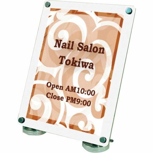 TOKISEI カウンターホワイトスタンドA3縦 ( CUWSA3T ) (メーカー取寄)