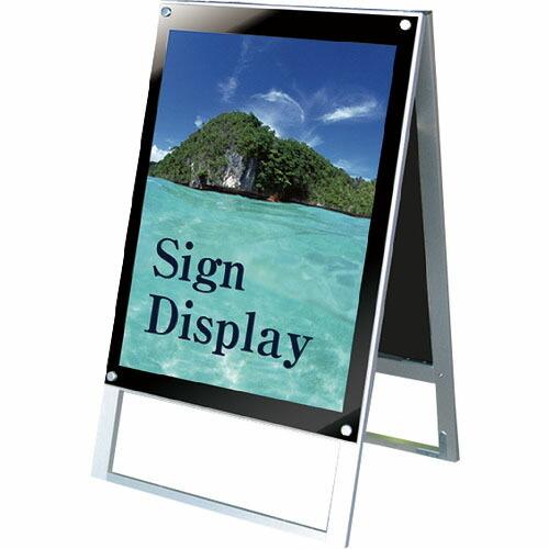 TOKISEI ポスター用スタンド看板 B2両面ブラック ( PSSKB2RB ) (メーカー取寄)