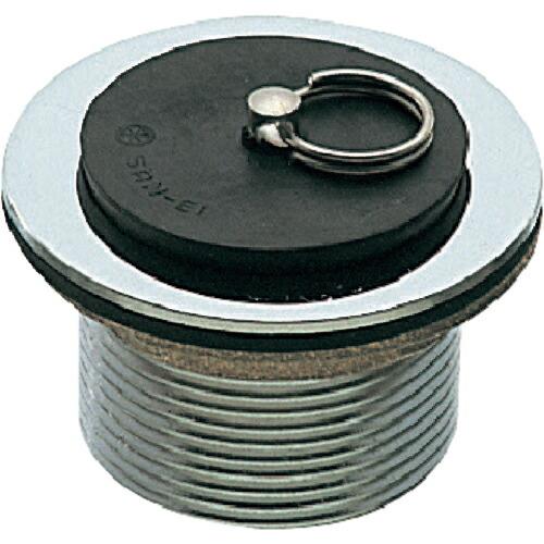 SANEI ゴム栓付風呂栓 ( H21-40 )