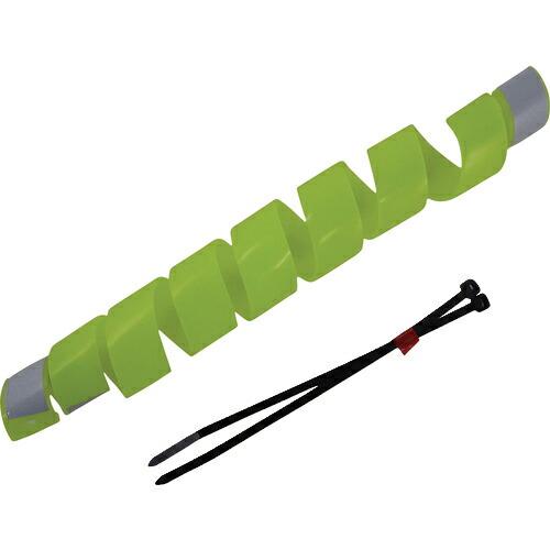 DAIDOHANT 蛍光安全スパイラル(蛍光安全標識) イエロー 1本入り ( 10157510 )...