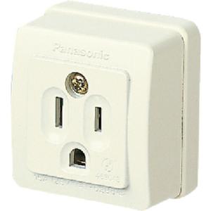 Panasonic 接地角型コンセント 125V  ( WK3001W ) (10台セット)パナソニック(株)エレクトリック｜orangetool