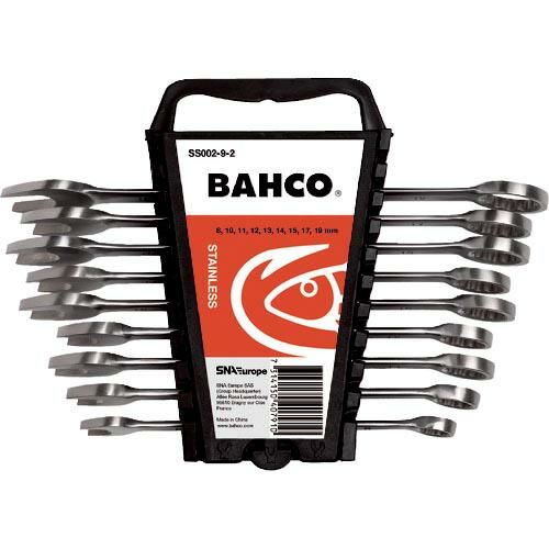 【SALE価格】BAHCO ステンレス製コンビネーションレンチ9本セット ミリサイズ ( SS002...