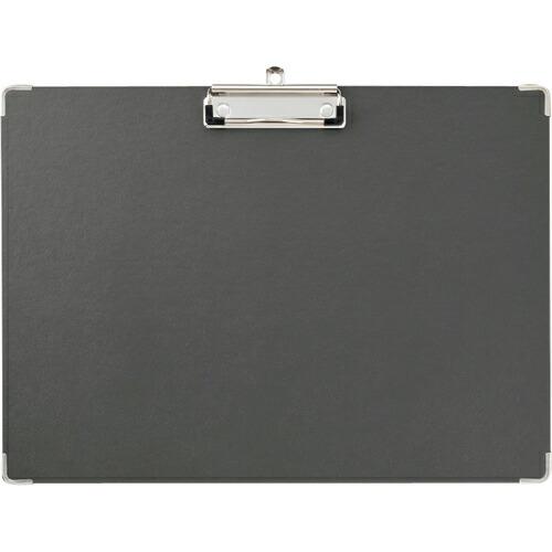 KING JIM 用箋挟み B4 黒 長辺とじ 収納約30枚 ( 8336 ) (株)キングジム